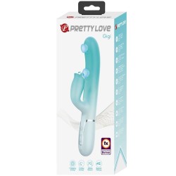 vibrateur lapin multifonction gigi vert aqua