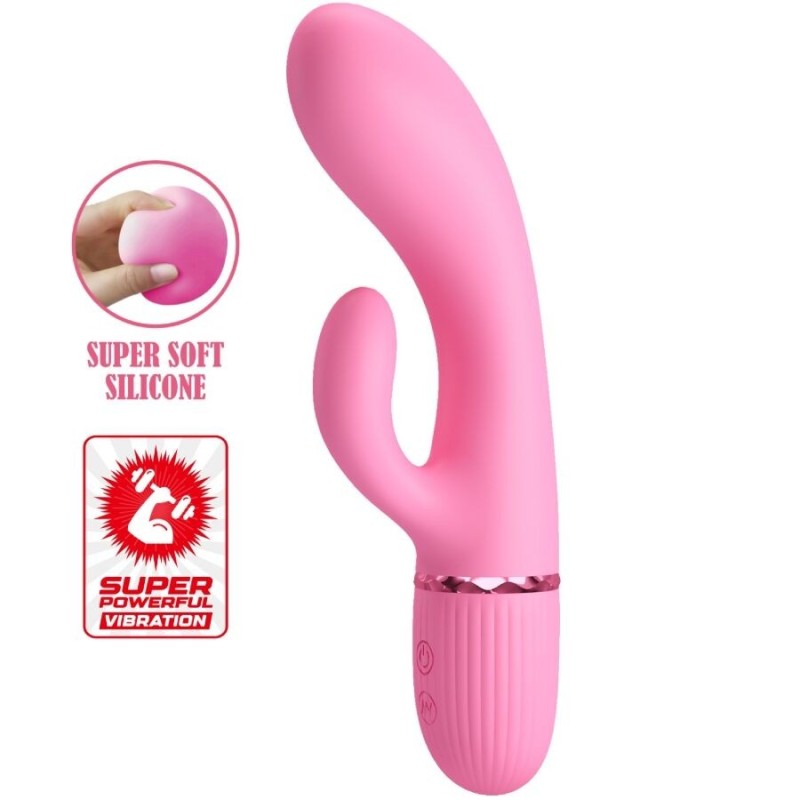 vibrateur marski rabbit & point g rose vibrateur marski rabbit & point g rose