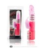 rotateur de lapin rose avec superstimulateur
