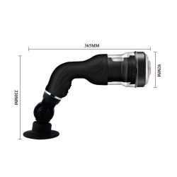 masturbateur automatique rotation lover avec support