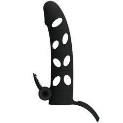 housse en silicone avec vibration 15.2 cm