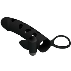 housse en silicone avec vibration 15.2 cm