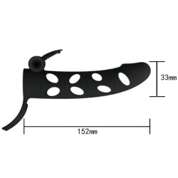housse en silicone avec vibration 15.2 cm