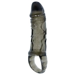 gaine dextension de pénis avec sangle pour testicules 11.5 cm