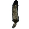 housse dextension de pénis avec sangle pour testicules noir 13.5 cm