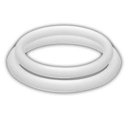 bagues blanc - m