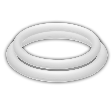 bagues blanc - m