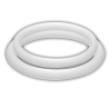 bagues blanc - m