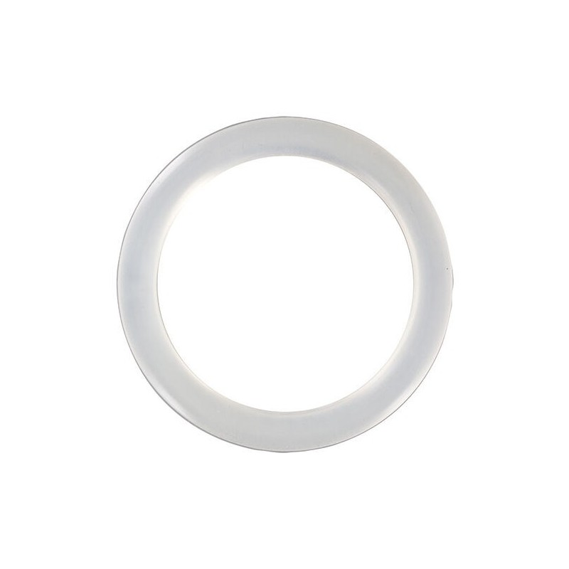 plus bague blanc - m