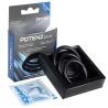 plus lot de 3 anneaux noir - s, m, l