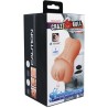 masturbadeur vagin peau d'eau avec balle vibrante 2