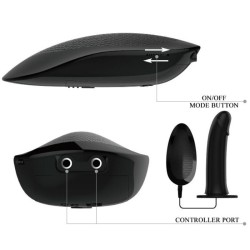 vito strap on avec gode creux et vibration 17.3 cm
