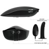 vito strap on avec gode creux et vibration 17.3 cm
