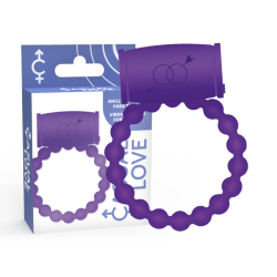 anneau vibrateur couple 25 violet