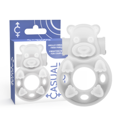 26 anneau de vibrateur transparent bunny