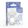 26 anneau de vibrateur transparent bunny