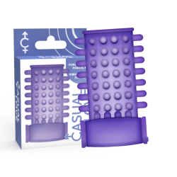 couvercle de pénis de vibrateur lilas