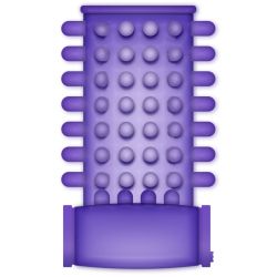couvercle de pénis de vibrateur lilas