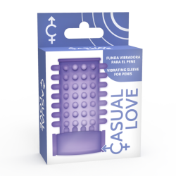 couvercle de pénis de vibrateur lilas