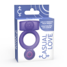 bague lilas double plaisir