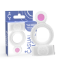 bague transparente double plaisir