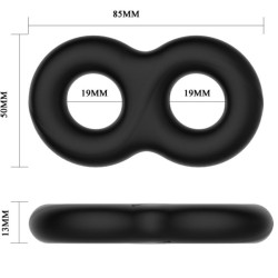 double anneau médical en silicone