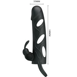 housse en silicone avec vibration 14 cm 2.0