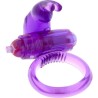 anneau vibrateur en silicone lilas
