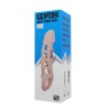 couverture dextension de pénis avec vibration et sangle naturelle 13,5 cm
