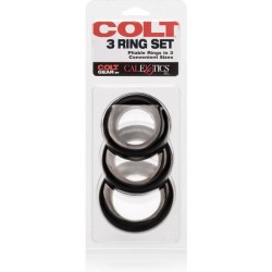ensemble de 3 anneaux colt