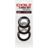 ensemble de 3 anneaux colt