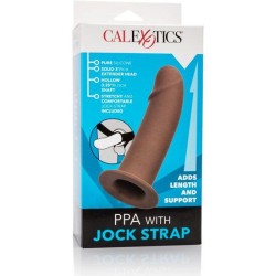 ppa avec jock strap marron