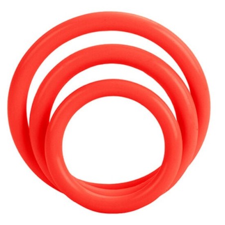 jeu de trois anneaux rouge