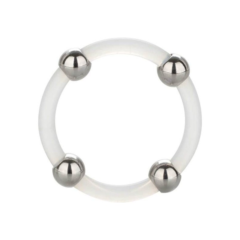 bague en silicone perlée acier l bague en silicone perlée acier l