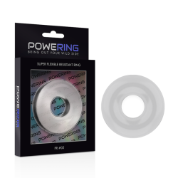 anneau pénis super flexible et résistant 4,5cm clair