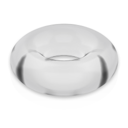 anneau pénis super flexible et résistant 4,5cm clair