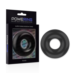 anneau pénis super flexible et résistant 5cm pr03 noir