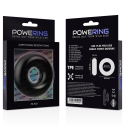 anneau pénis super flexible et résistant 5cm pr03 noir