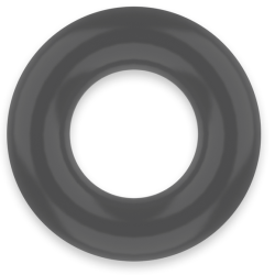anneau pénis super flexible et résistant 3.8cm pr04 noir