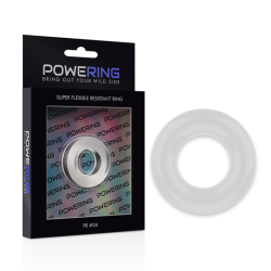 anneau pénis super flexible et résistant 3,8cm pr04 clair