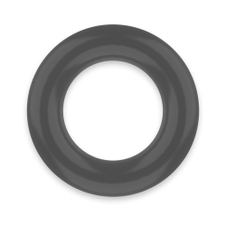 anneau pénis super flexible et résistant 4,8cm pr05 noir
