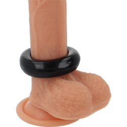 anneau pénis super flexible et résistant 5,5cm pr06 noir