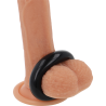 anneau pénis super flexible et résistant 5,5cm pr06 noir