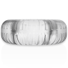powering- anneau pénis super flexible et résistant 4,5cm pr07 clair