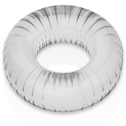 powering- anneau pénis super flexible et résistant 4,5cm pr07 clair