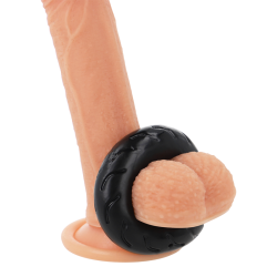 anneau pénis super flexible et résistant 5cm pr08 noir
