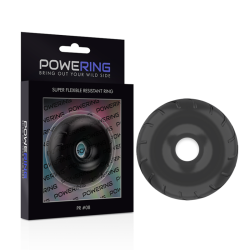 anneau pénis super flexible et résistant 5cm pr08 noir
