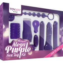 just for you kit de jouets sexuels méga violet