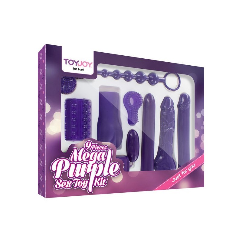 just for you kit de jouets sexuels méga violet just for you kit de jouets sexuels méga violet