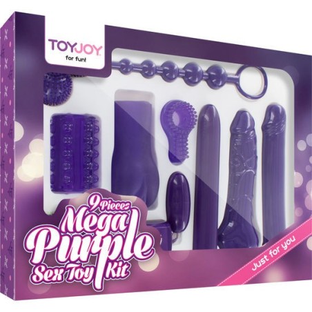 just for you kit de jouets sexuels méga violet